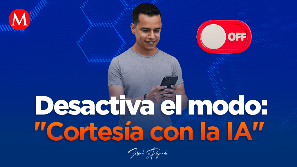 Desactiva el modo: “Cortesía con la IA”