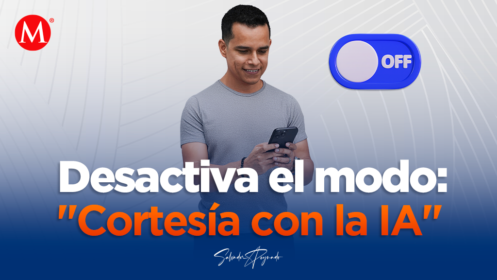 Desactiva el modo: “Cortesía con la IA”